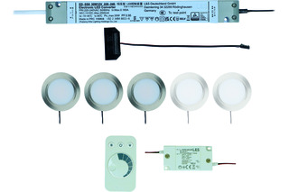 Kit completo lampade incassate LED Chip 58 12 V
