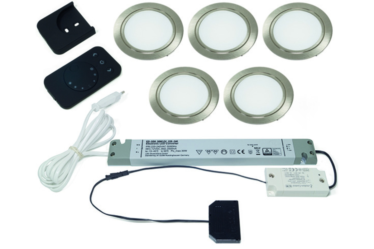 Kit completo lampade incassate LED Chip 58 12 V Emotion