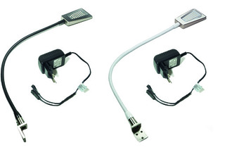 LED Anbauleuchten 1-er Set L&S Area Light, Leseleuchte 12 V