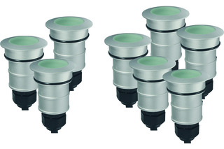 LED Bodeneinbauleuchten-Set Via 24 V