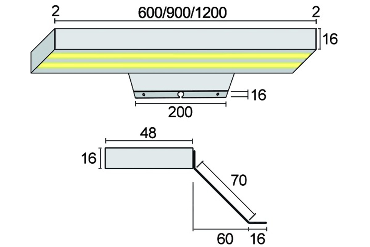 Lampade LED montate Vario II 230 V