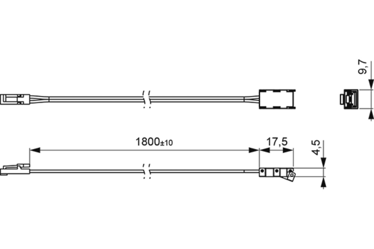 Cavo di collegamento COB/SMD 8 mm L&S Tudo+COB 24 V