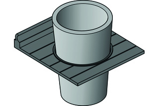 Porte-verre avec gobelet en porcelaine L&S Sign