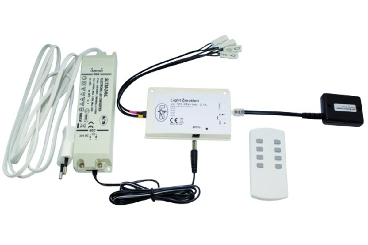 Interruttori/Connettori per LED RB 12 / 24 Volt kit di base