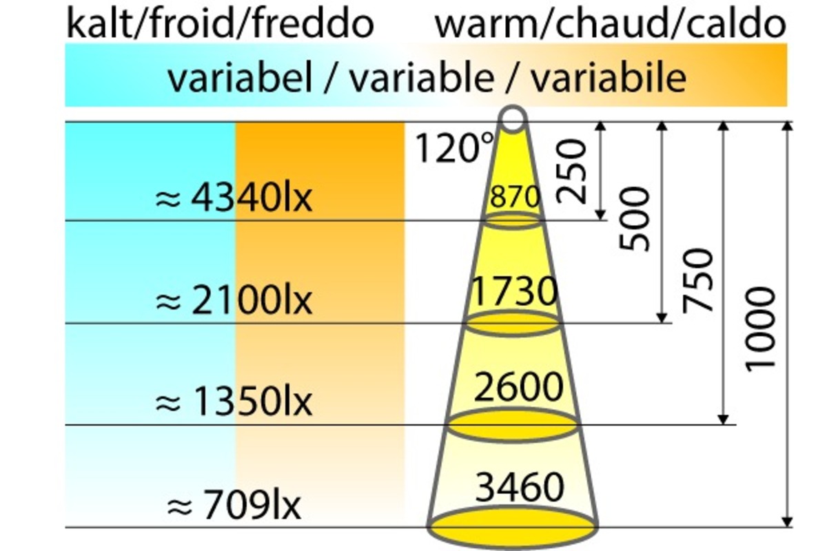 Nastri LED L&S Emotion Mini Chip 2x120 / 24 V