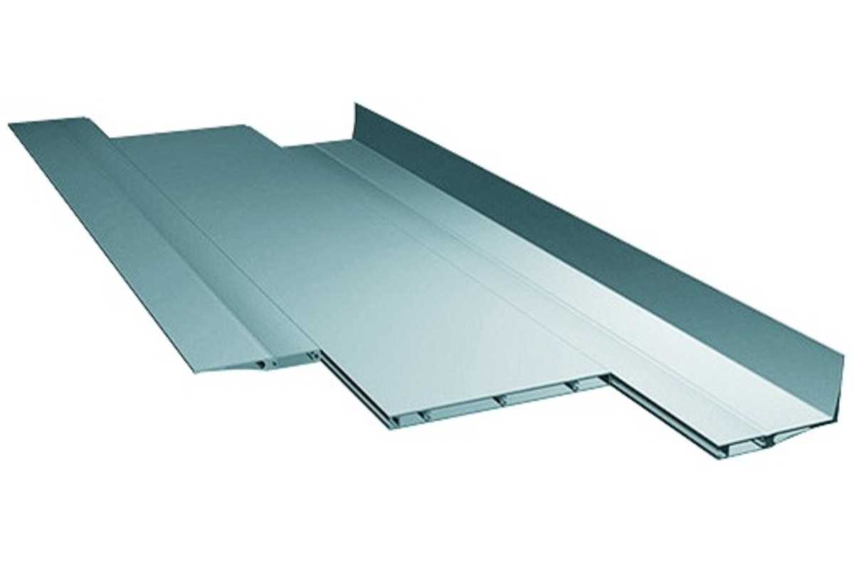 Ripiani in alluminio - Profilo centrale per sistema di scaffalature LOGO