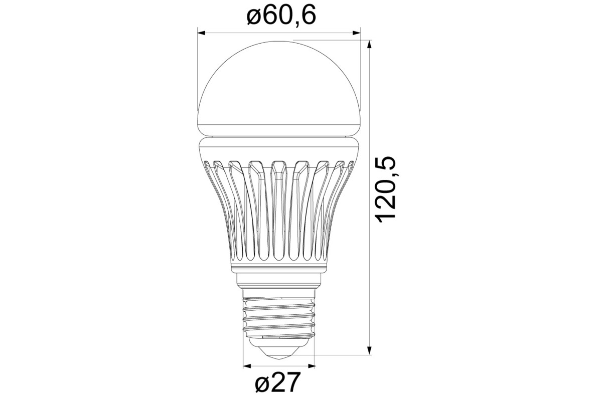 LED ampoules LG type A19