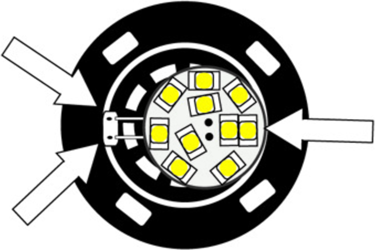 LED avec circuit intégré L&S G4 12 V