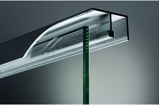 Schiebetürbeschläge SUPRA, Inslide für Glasvitrinen Schiebetürbeschläge SUPRA, Inslide für Glasvitrinen