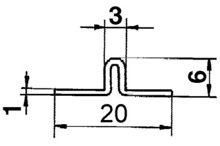 Schiebetür-Laufschiene Schiebetür-Laufschiene