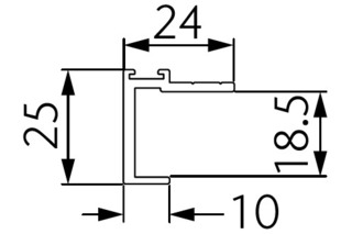 Profilé 18 mm OPK Ocean 1