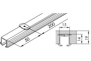 Laufschiene Laufschiene