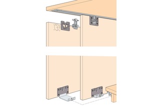 Schiebetürbeschläge HAWA Clipo 26 H, Mixslide Schiebetürbeschläge HAWA Clipo 26 H, Mixslide