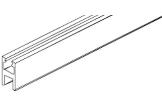 Glasfixierungsprofil HAWA Clipo 36 Glasfixierungsprofil HAWA Clipo 36