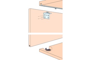 Schiebetürbeschläge HAWA Clipo 16 H, Forslide Schiebetürbeschläge HAWA Clipo 16 H, Forslide