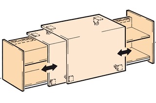 Schiebetürbeschläge HAWA Combino L 40, Forslide Schiebetürbeschläge HAWA Combino L 40, Forslide