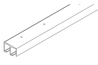 Doppellaufschienen unten Doppellaufschienen unten