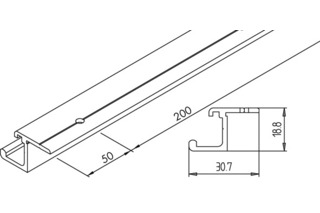 Einfachlaufschienen Einfachlaufschienen