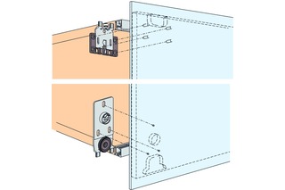 Schiebetürbeschläge HAWA Regal B 25 HG, Forslide Schiebetürbeschläge HAWA Regal B 25 HG, Forslide