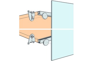 Schiebetürbeschläge HAWA Regal B 25 GK, Forslide Schiebetürbeschläge HAWA Regal B 25 GK, Forslide