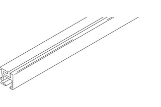 Einfachlauf- und Führungsschienen zum Aufklipsen Einfachlauf- und Führungsschienen zum Aufklipsen