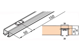 Einfachlaufschienen Einfachlaufschienen