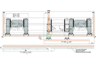 Garnitur HAWA Frontino 40 H FS Garnitur HAWA Frontino 40 H FS