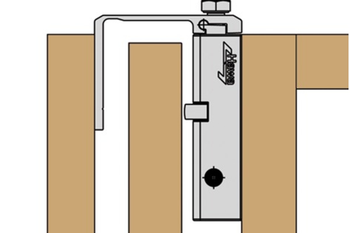 Profil de raccordement Connector largeur 55 mm, HAWA-Concepta