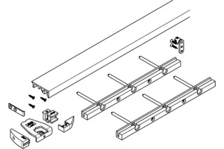 Bodenprofil HAWA Folding Concepta Bodenprofil HAWA Folding Concepta