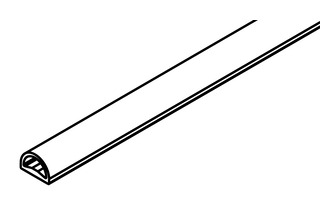 Gummiprofil HAWA für Glaskantenschutz Gummiprofil HAWA für Glaskantenschutz