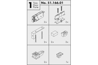 Schiebetürbeschläge HAWA Divido 80 H Schiebetürbeschläge HAWA Divido 80 H