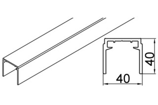 Einfachführungsschienen HAWA Einfachführungsschienen HAWA