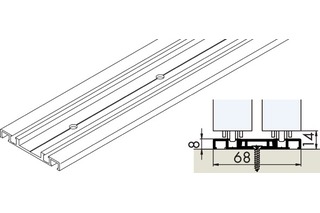 Doppellaufschienen HAWA Doppellaufschienen HAWA