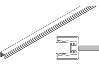 Glashalteprofil HAWA Glashalteprofil HAWA