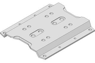 Pocketverbinder BLUM REVEGO duo für Anwendung mit Sockel Pocketverbinder BLUM REVEGO duo für Anwendung mit Sockel