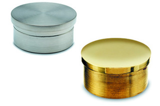 Endkappen für Rohrabschluss an Hand- und Fussreling Endkappen für Rohrabschluss an Hand- und Fussreling