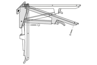 Mensole pieghevoli HEBGO KV