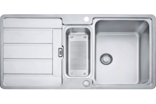 Edelstahlspüle FRANKE Hydros HDX 254-97 Edelstahlspüle FRANKE Hydros HDX 254-97