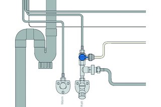 Installazione serbatoio dell'acqua calda QUOOKER PRO3/COMBI/COMBI+