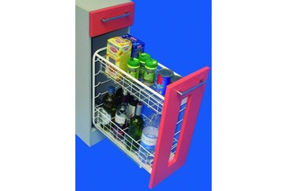 Draht-Korb- und Flaschen-Front-Vollauszüge Draht-Korb- und Flaschen-Front-Vollauszüge