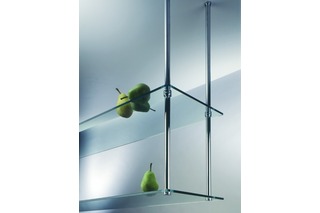 Abhängesysteme für Holz- oder Glastablare Abhängesysteme für Holz- oder Glastablare