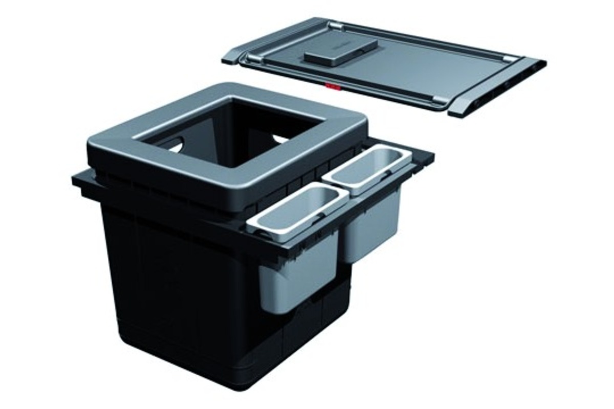 Abfallsystem FRANKE-Sorter Serie 350 H Varia für BLUM Tandembox