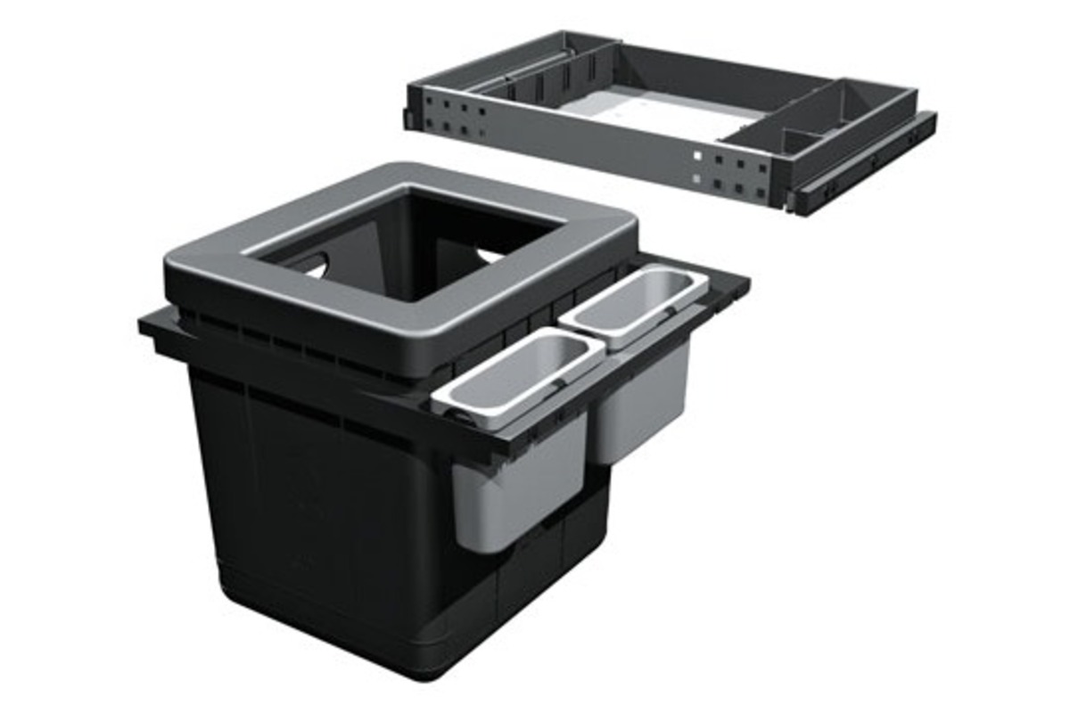 Abfallsystem FRANKE-Sorter Serie 350 H Varia für BLUM Tandembox