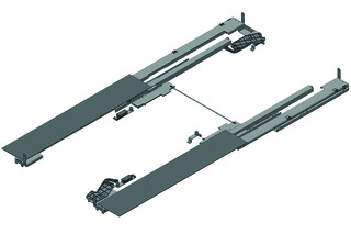 Beidseitig ausziehbares Schubkastensystem PEKA Riverso Beidseitig ausziehbares Schubkastensystem PEKA Riverso