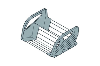 Range-épices BLUM ORGA-LINE