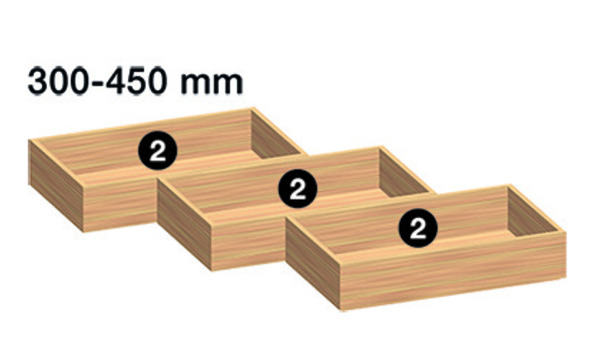 Kit di scatole di legno 