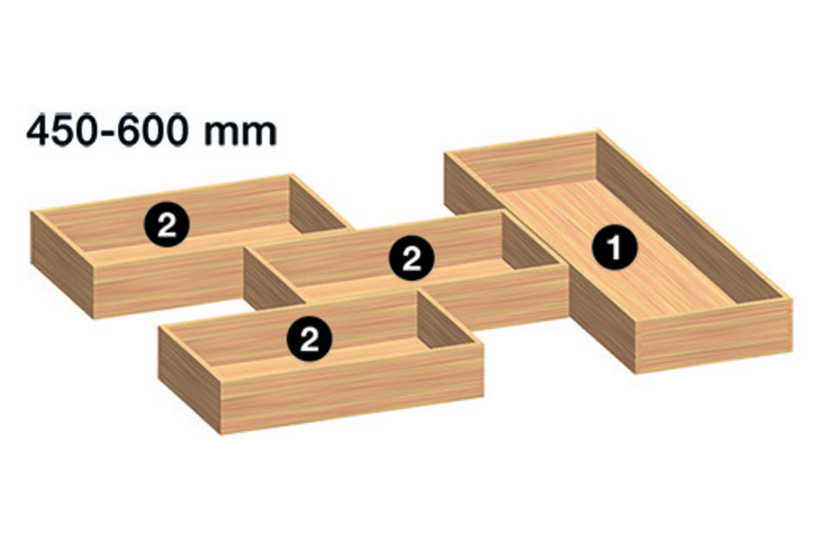 Kit di scatole di legno 