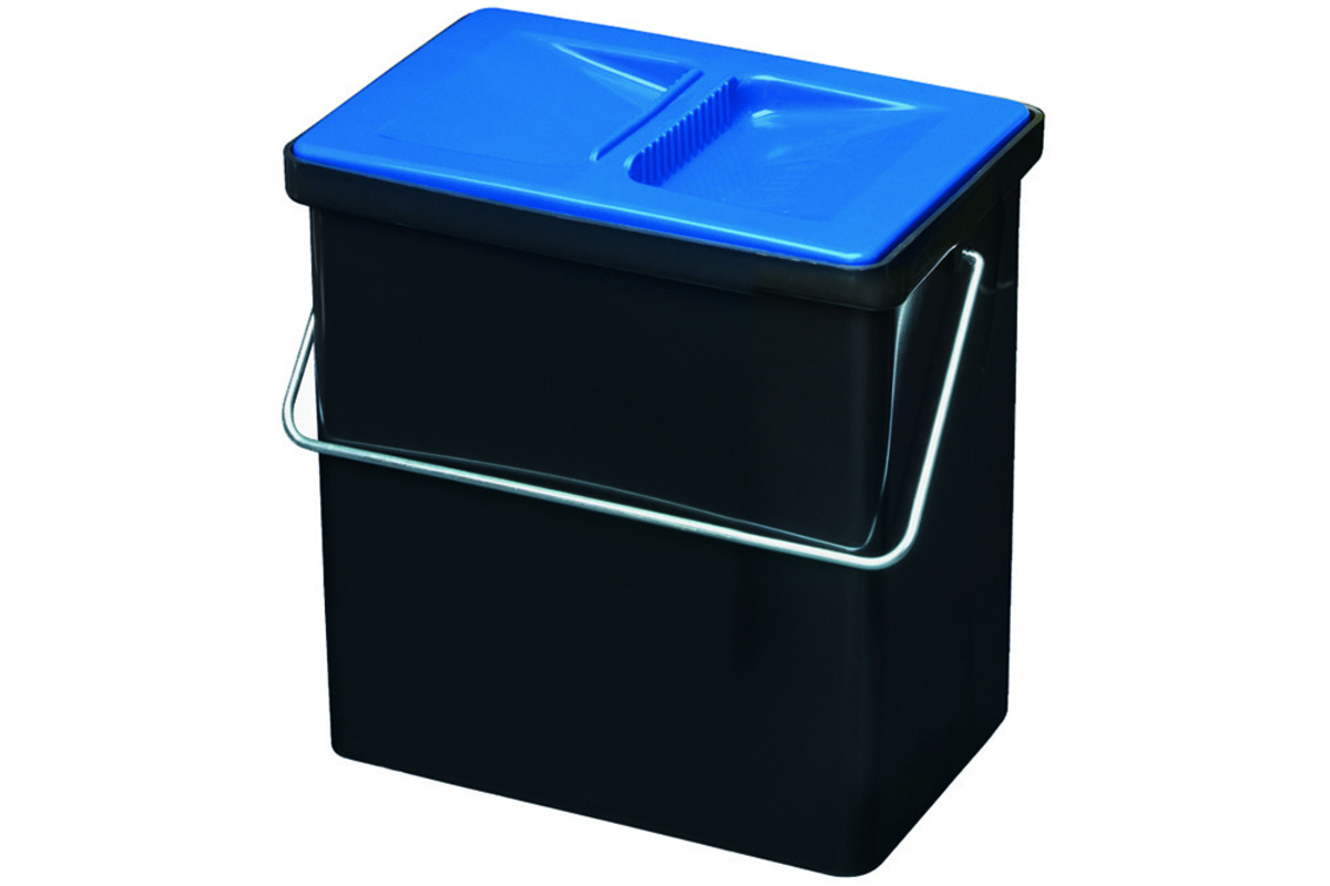 Kleinbehälter 4 mit Deckel blau MÜLLEX Art-Nr. 4163