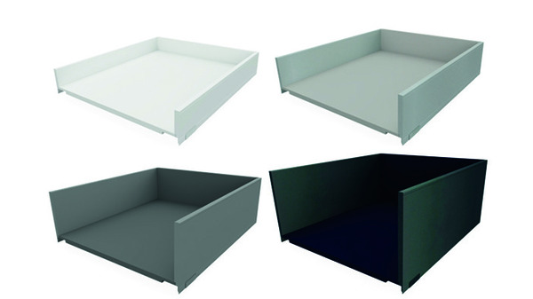 Tiroir / tiroir intérieur complet BLUM LEGRABOX pure, blanc soie, gris orion, argent polaire, noir terra, fabriqués selon vos dimensions