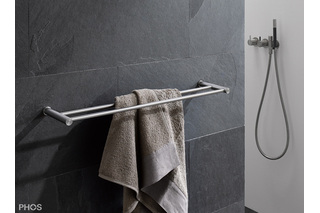 DoppelKit da portasciugamani 2 supporti PHOS